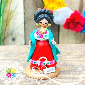 32- Zacatecas Little Doll Figurine - Fondant Doll