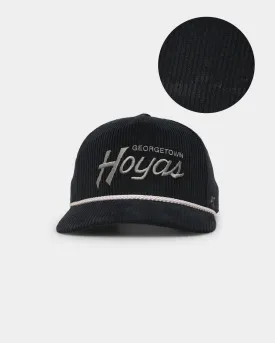 47 Brand Georgetown Hoyas 'NCAA Corduroy Team Script' Corduroy Crossrope 57 Hitch Snapback Navy