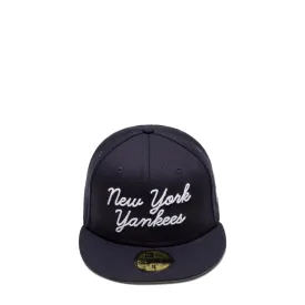 59FIFTY NEW YORK YANKEES SCRIPT FITTED CAP