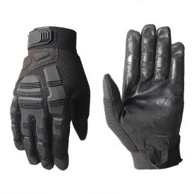 B33 Outdoor Mountaineering Riding Anti-Skid Protective Motorcycle Gloves, Size: M(Black)