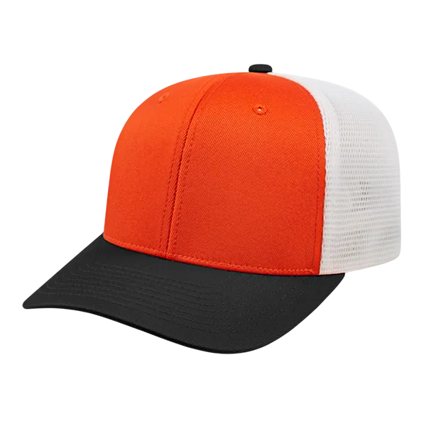 Cap America i8502 Flexfit 110 Premium Trucker Mesh Back Cap - Blank