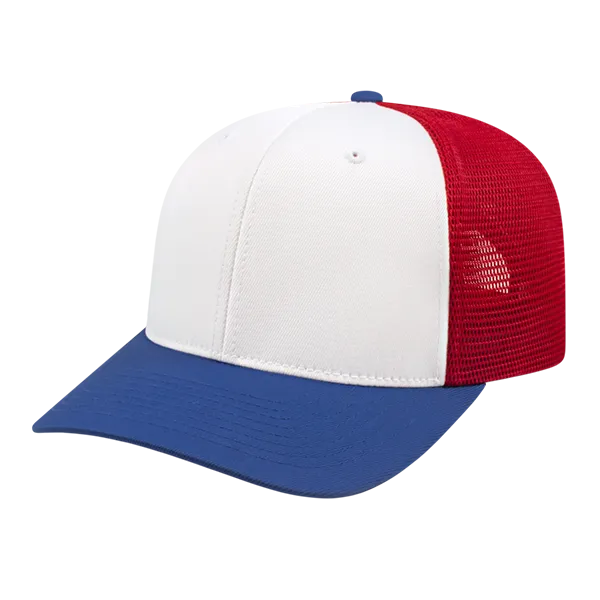 Cap America i8502 Flexfit 110 Premium Trucker Mesh Back Cap - Blank