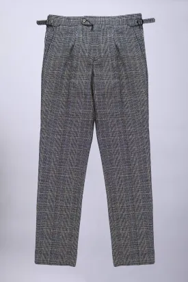 Cutler & Co - Clive Trousers - Salt & Pepper