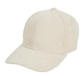 Eb & Ive Cord Cap in Vanilla (ONE SIZE)