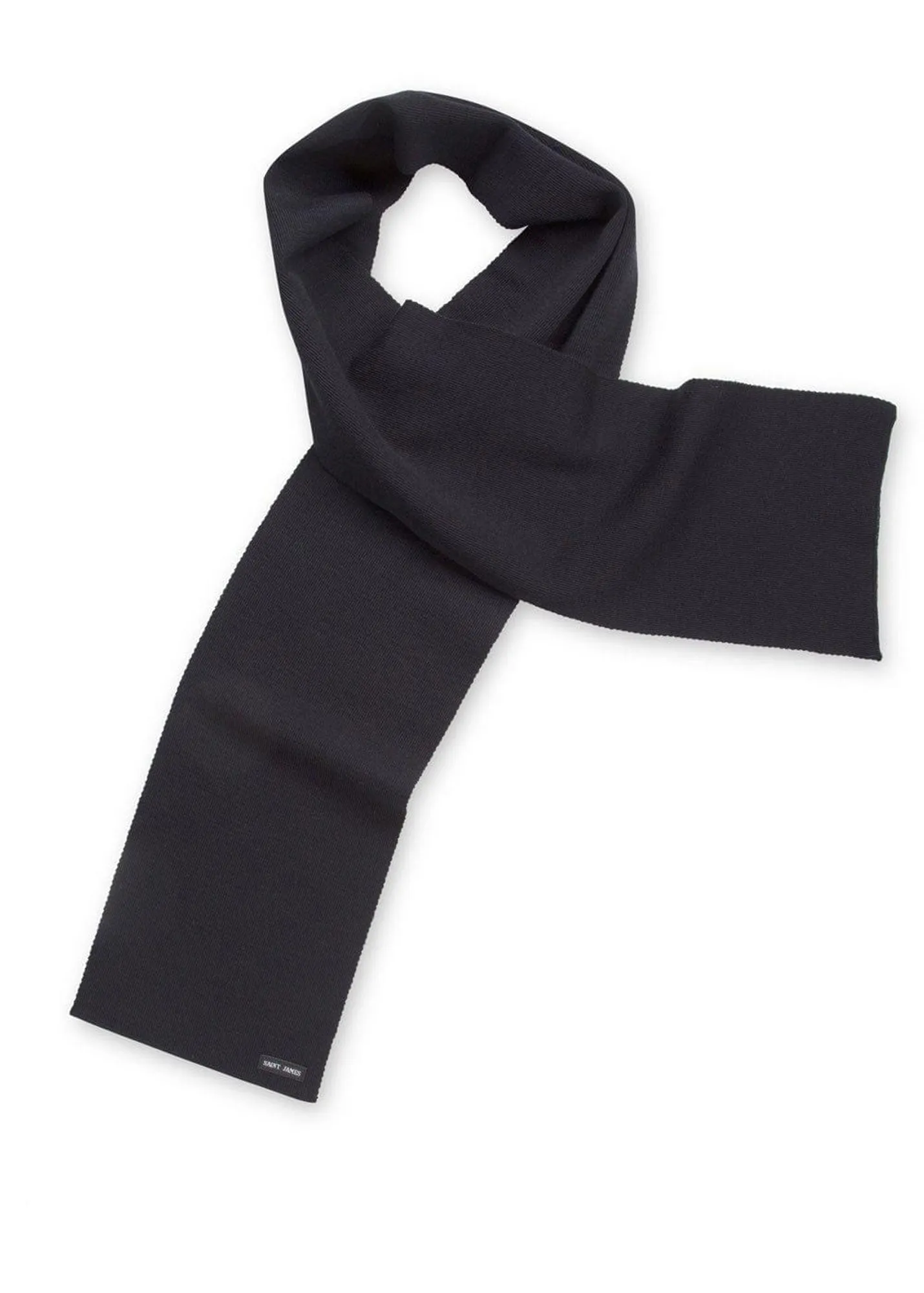 Echarpe unie Scarf - en pure laine vierge (NAVY)