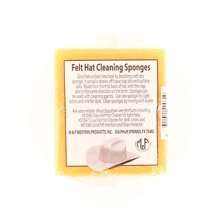 Felt Hat Cleaning Sponges