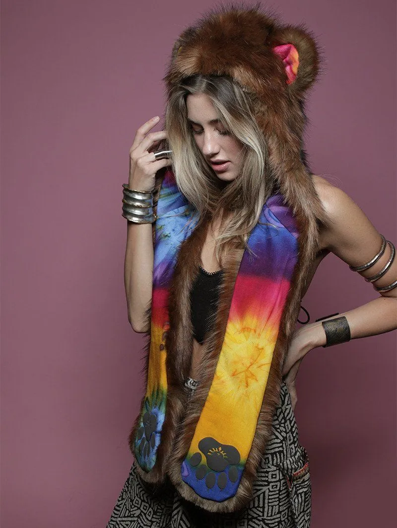 Golden Rainbow Bear CE SpiritHood