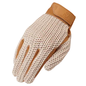 Heritage Crochet Riding Glove