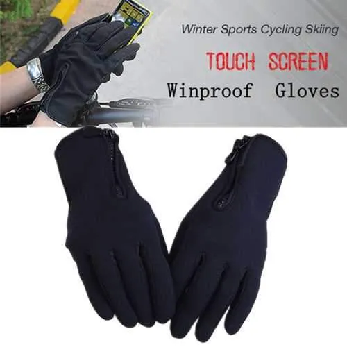 Outdoor Winter Sports Bike Skiing Touch Screen Gloves