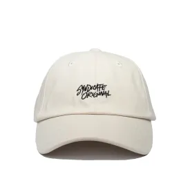 Signature Strap-Back Cap Sand / Black