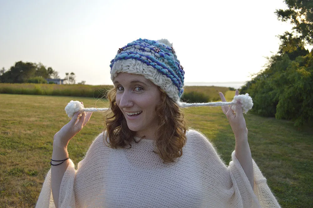 Striped Hoodie Hat & Glove Pattern